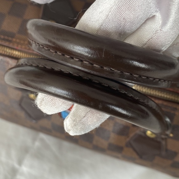 Louis Vuitton Damier Ebene Speedy 30 Custom Owl Accent Detail - Picture 14 of 17